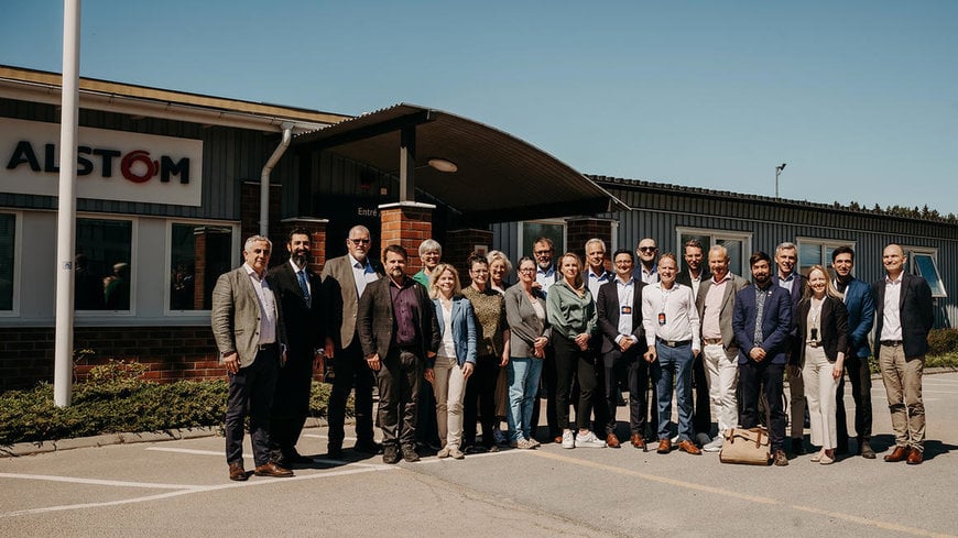 Alstom welcomed around 20 members of the Swedish Riksdag's Traffic Committee to its Test and Technology Centre and workshops in Västerås on 21 May